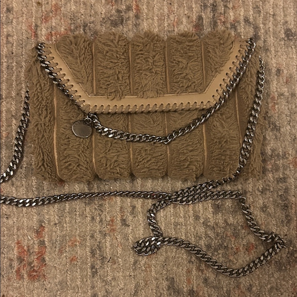 Stella McCartney Falabella faux fur crossbody bag